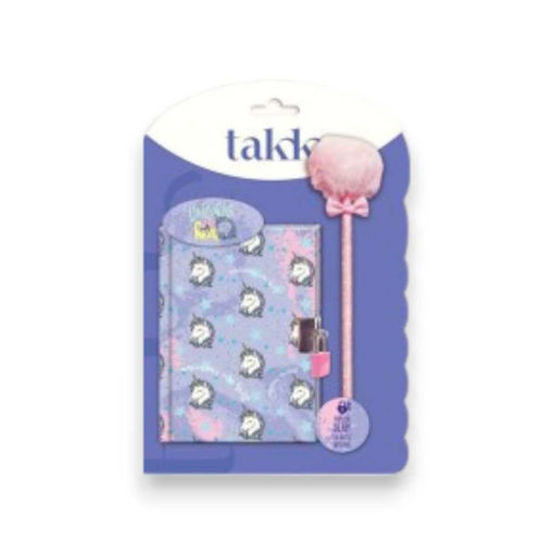 Picture of UNICORN SECRET DIARY AND BALL PEN SET